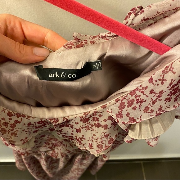 One shoulder dress with ruffles - Picture 5 of 5